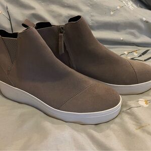 Brand New TOMS suede shoes